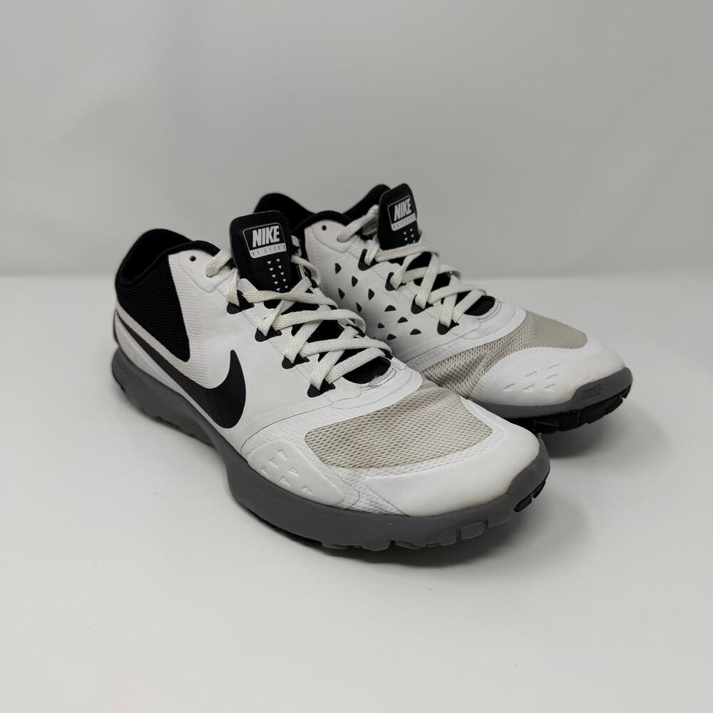 Nike FS Lite Trainer 3 White Black Shoes Men’s 7.5